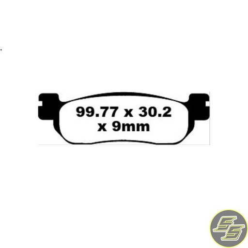 [PRE-P262] Premier Brake Pad Organic Standard FA275
