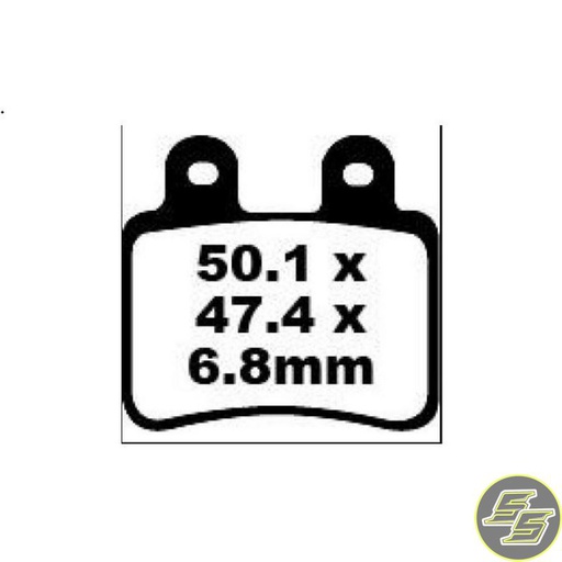 [PRE-P311] Premier Brake Pad Organic Standard FA350