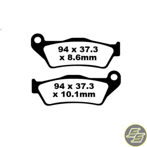 [PRE-P323] Premier Brake Pad Organic Standard FA363
