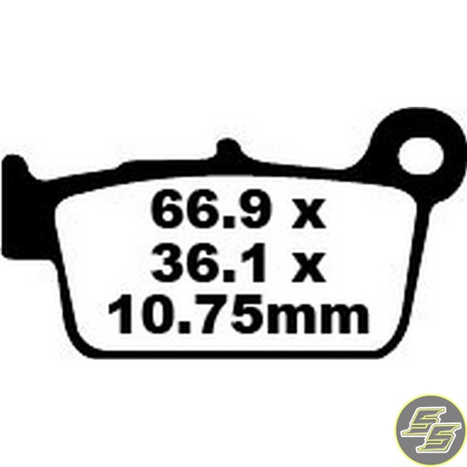 [PRE-P326] Premier Brake Pad Organic Standard FA367