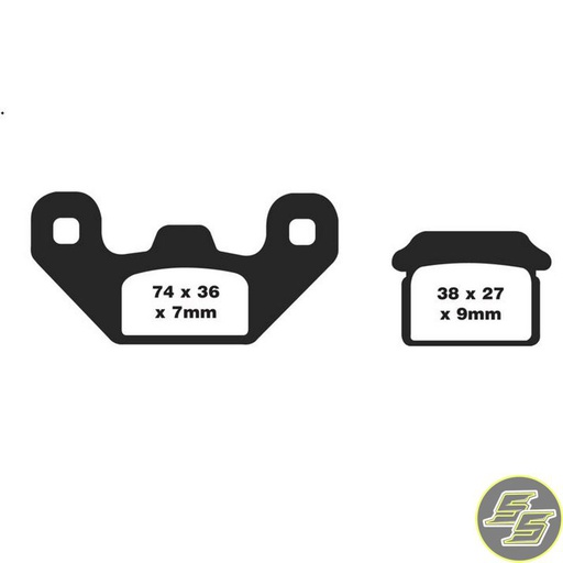 [PRE-P414] Premier Brake Pad Organic Standard FA480