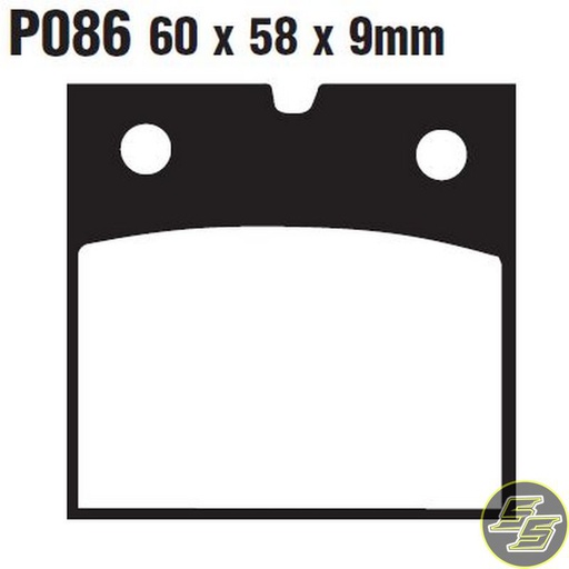 [PRE-P086] Premier Brake Pad Organic Standard FA77
