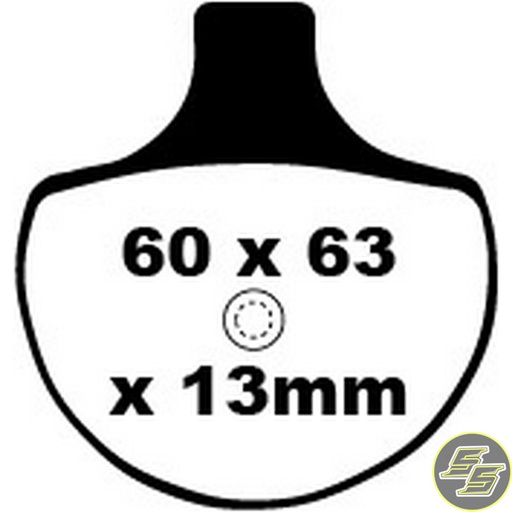 [PRE-P074] Premier Brake Pad Organic Standard FA94