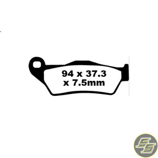 [PRE-PH114] Premier Brake Pad Street Sintered Double H FA181HH