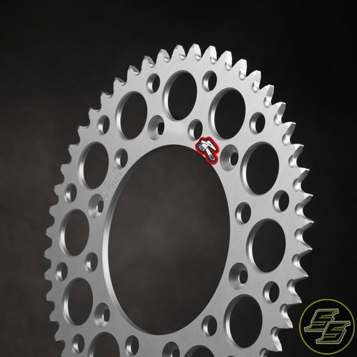 [REN-123U-520-51GYSI] Renthal Sprocket Suzuki RM125-450 Rear-51T Ultralight Silver