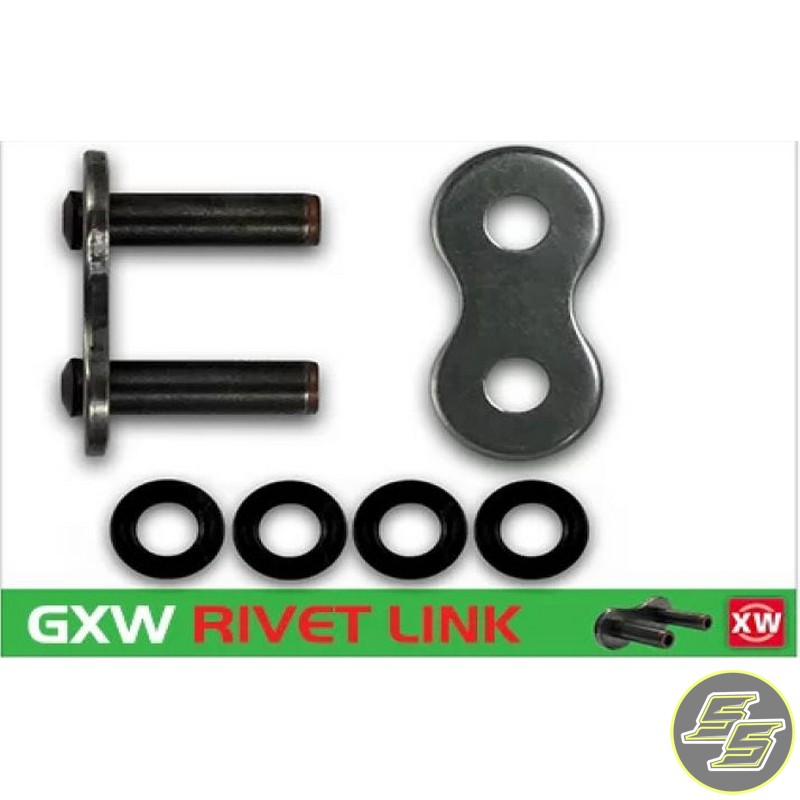 RK Chain Masterlink 530 XW-RING Rivet Natural