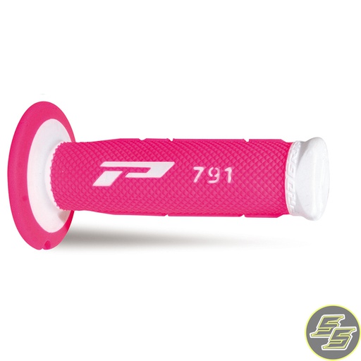 [PRO-791-243] Progrip MX Grip 791 White/Flo Pink