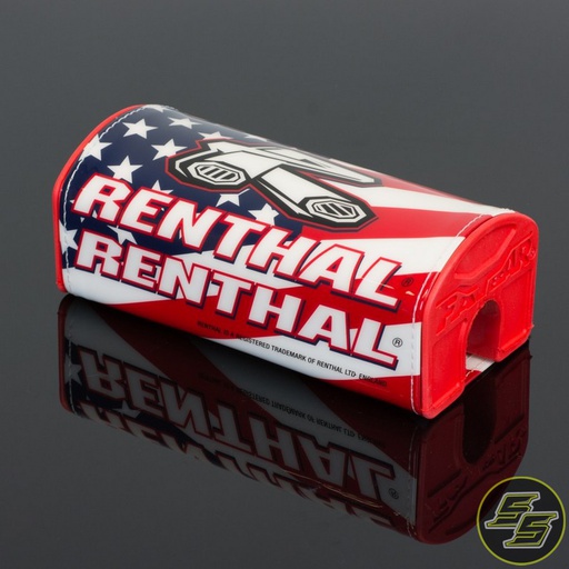 [REN-P320] Renthal Fatbar Pad USA Flag/Red Foam