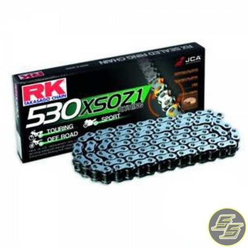 [RK-530XSOZ1-124] RK Chain 530 124L RX-Ring Rivet XSO Natural