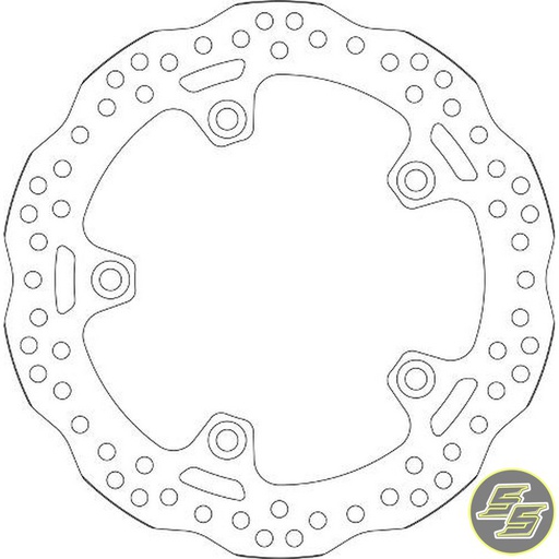 [SBS-6015] SBS Brake Disc BMW Upgrade Rear 6015
