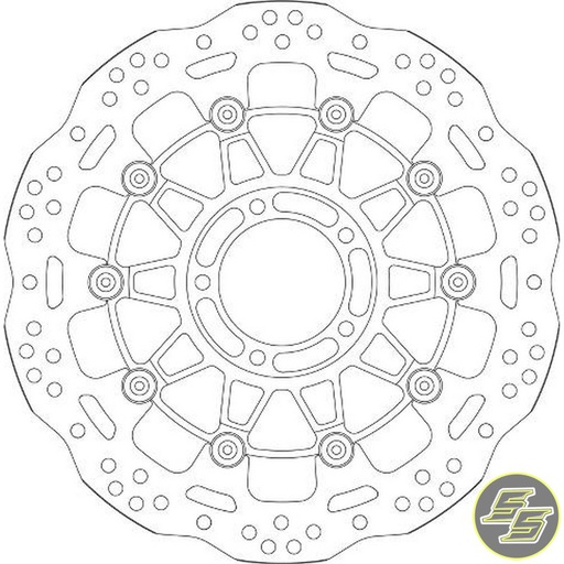 [SBS-6044] SBS Brake Disc Ducati Upgrade Front 6044