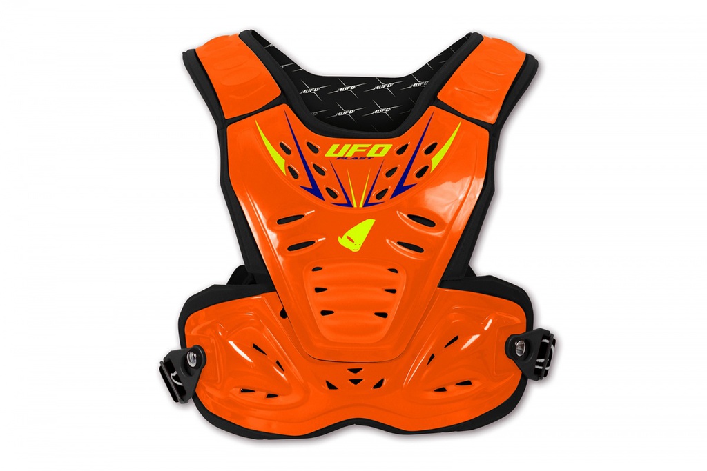 UFO MX Reactor 2 Evolution Chest Protector Youth Neon Orange