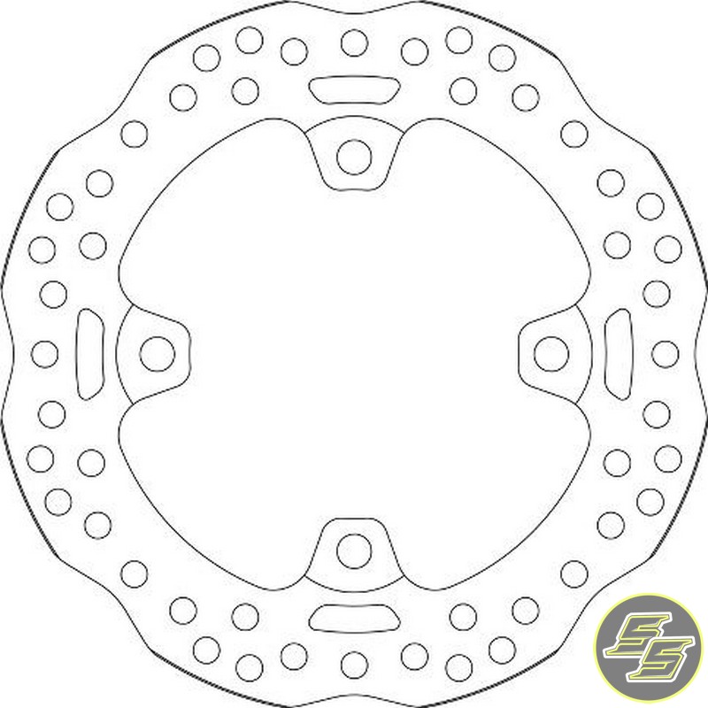 SBS Brake Disc Kawasaki Upgrade Rear 6004