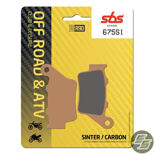 [SBS-675SI ] SBS Brake Pads off Road & ATV Sinter/Carbon FA208/675SI