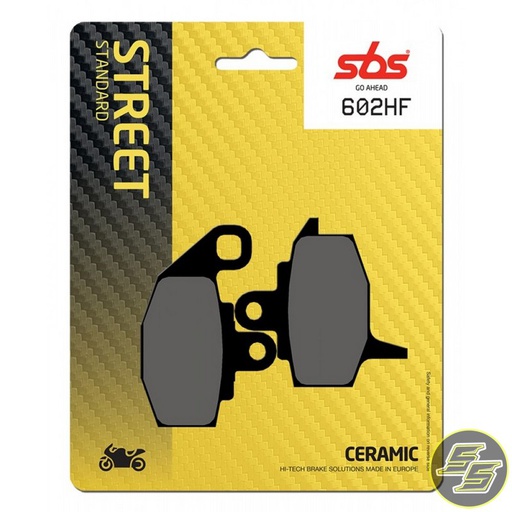 [SBS-602HF] SBS Brake Pads Street STD Ceramic  FA130/602HF
