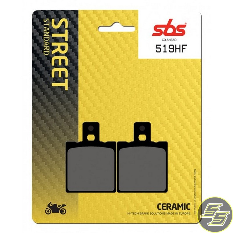 SBS Brake Pads Street STD Ceramic FA472/519HF