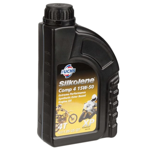 [SLK-C4-15W50] Silkolene Comp 4 XP Engine Oil 15W50 1L