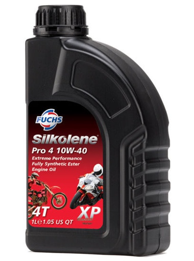 [SLK-P4XP-10W10-1] Silkolene Pro 4 XP Engine Oil 10W40 1L