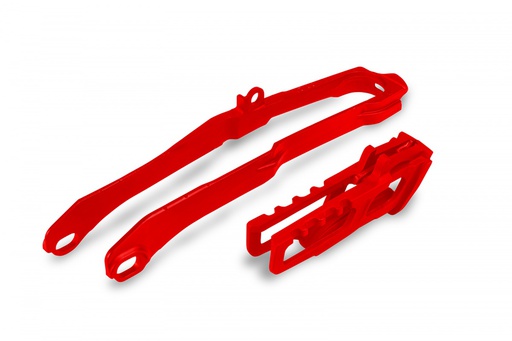 [UFO-HO05611-070] UFO Chain Guide and Slider Honda CRF450R|X '21-22 Red