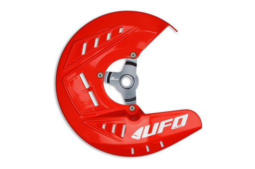 [UFO-HO04677-070] UFO Front Disc Guard Honda CRF250R|450RX '19-21 Red