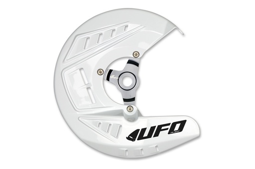 [UFO-HO04677-041] UFO Front Disc Guard Honda CRF250R|450RX '19-21 White