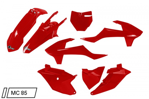 [UFO-GGKIT701-999] UFO Plastics Kit Gas Gas MC85 '21-22 OEM Red