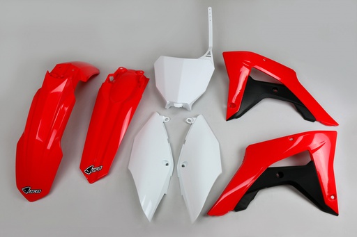 [UFO-HOKIT120-999] UFO Plastics Kit Honda CRF250RX|450RX '18-21 OEM Red/White/Black