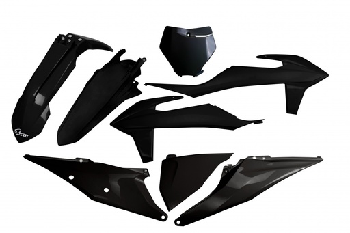 [UFO-KTKIT522-001] UFO Plastics Kit KTM SX|SXF '19-22 Black
