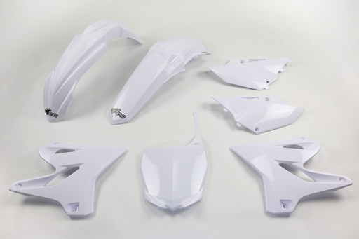 [UFO-YAKIT319-046] UFO Plastics Kit Yamaha YZ125|250 '15-21 White