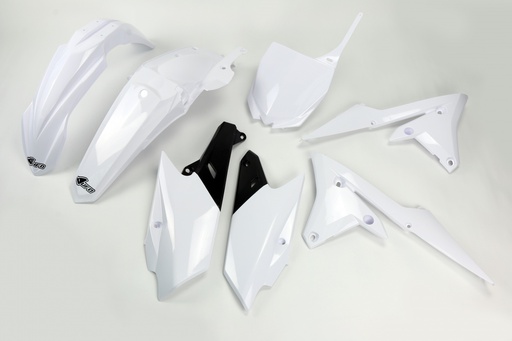 [UFO-YAKIT318-046] UFO Plastics Kit Yamaha YZF250|450 '14-18 White/Black