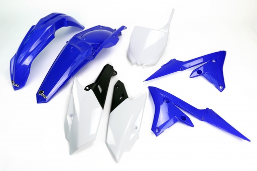 [UFO-YAKIT318-999K] UFO Plastics Kit Yamaha YZF250|450 '14-19 OEM Blue/White/Black