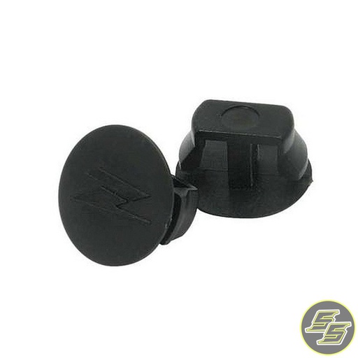 [ZET-01-0001] Zeta Bar End Plugs 2PC Black