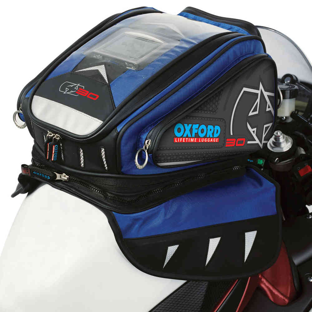 Oxford X30 Magnetic Tankbag Blue