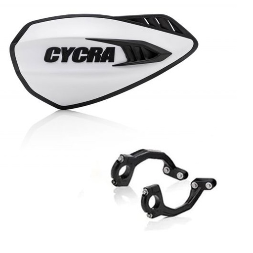[CYC-0056-237] Cycra Cyclone Handguard White/Black