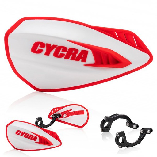 [CYC-0056-239] Cycra Cyclone Handguard White/Red