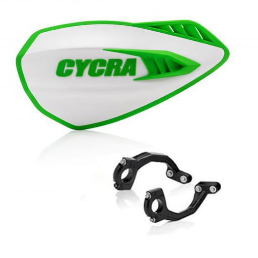 [CYC-0056-241] Cycra Cyclone Handguard White/Green