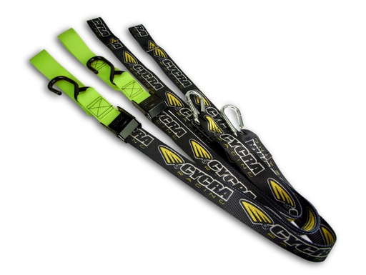 [CYC-3081-72] Cycra Tie Downs Green