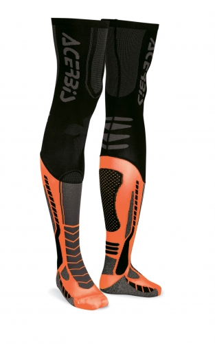 [ACE-0021693-313] Acerbis X-Leg Pro MX Socks Black/Orange