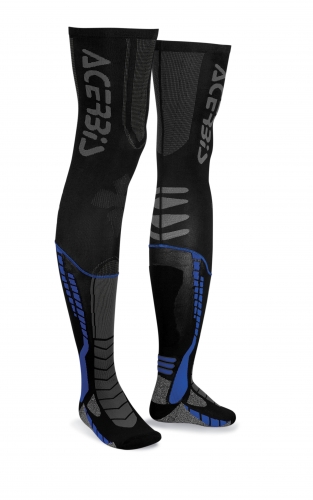 [ACE-0021693-316] Acerbis X-Leg Pro MX Socks Black/Blue