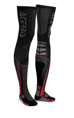 [ACE-0021693-323] Acerbis X-Leg Pro MX Socks Black/Red