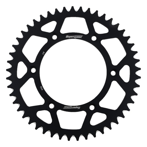 [SSX-RAL-990-49-BLK] Supersprox Aluminium Rear Sprocket 49T Black KTM|HSQ 125-701cc