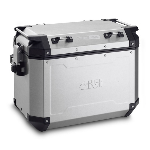 [GIV-OBKN48A] Givi Trekker Outback Alu Top Case Silver 48L