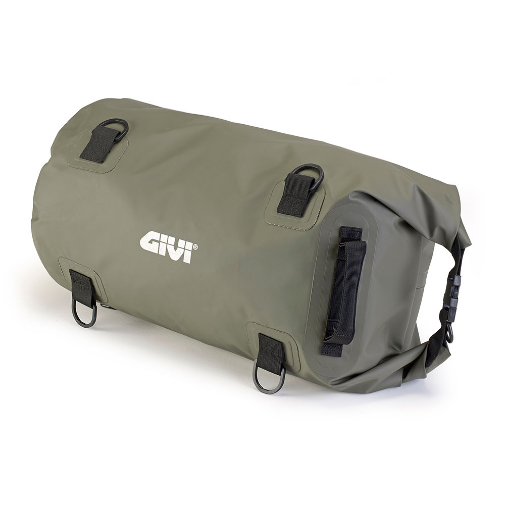 Givi EA114 Easy-T Waterproof Cylinder Bag Khaki Grey 30L