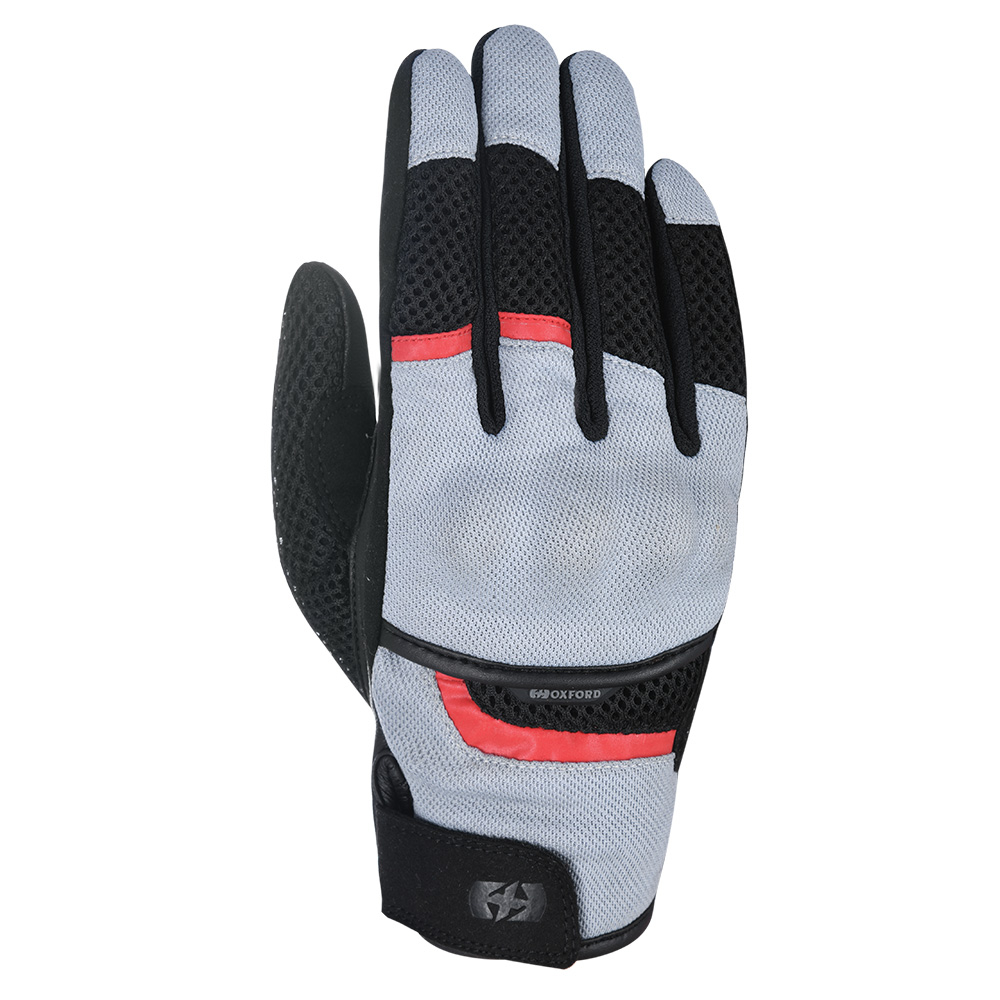 Oxford Brisbane Air Gloves Tech Grey & Black