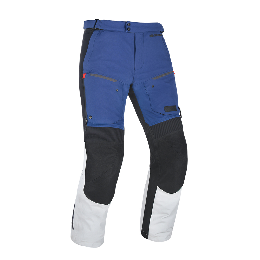 Oxford Mondial Advanced Pants Regular Grey/Blue/Red