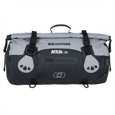 [OXF-OL481] Oxford Aqua T-30 Roll Bag Grey/Black