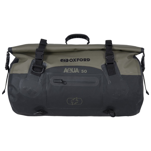 [OXF-OL402] Oxford Aqua T-50 Roll Bag Khaki/Black