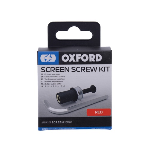 [OXF-OX567] Oxford Screen Screw Red