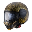 Caberg Ghost Maori Jet Helmet 97 Matt Black/Gold