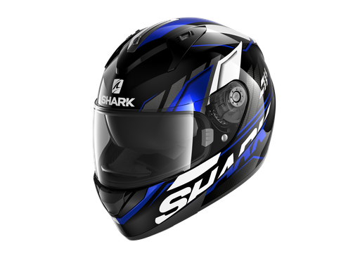 [SRK-HE0533KBW] Shark Ridill 1.2 Phaz Full Face Helmet Black/Blue